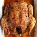 Perfect seasoning for oven-roasted whole chicken