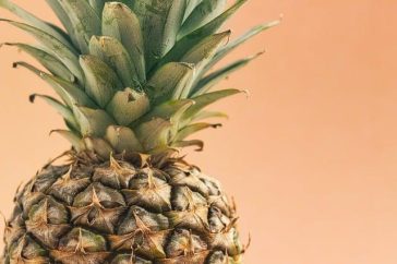 Dish: Pineapple, Grape, Mint Beverage