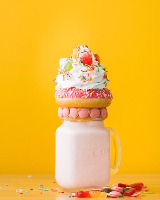 Garnishing ​Tips ‍to Elevate ⁢Your Milkshake Experience