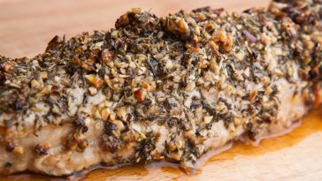 Herb-Crusted Pork Tenderloin with Veggies