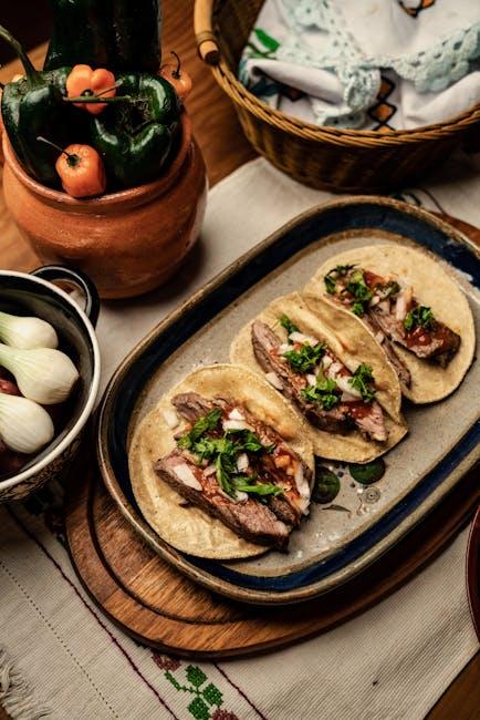 Easy Beef Tacos with Fresh Guacamole