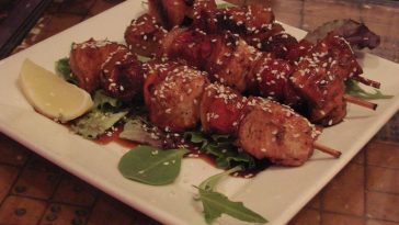 Teriyaki Chicken Skewers with Homemade Marinade