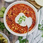 Steps to make vegetarian chili for game day